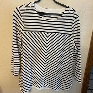 NWOT Croft and barrow striped top